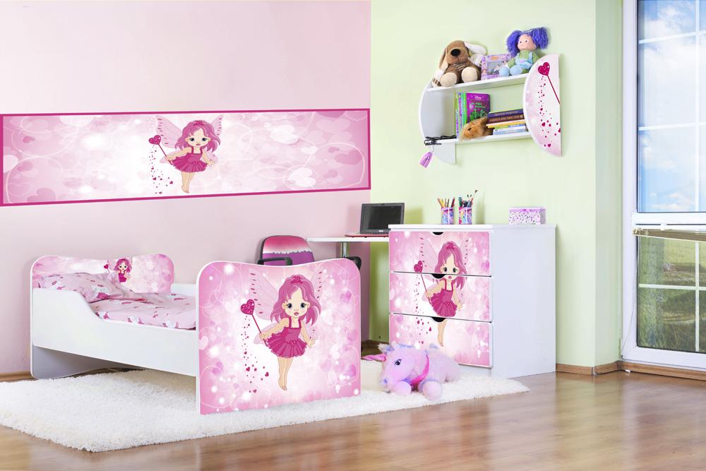 Kinderbett Jugendbett Butterfly 80x180cm